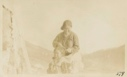 Image of Eskimo [Inughuit] (wife of Koo-e-tig-e-to [Kuutsiikitsoq]) and child Naduk
